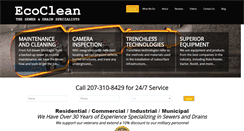 Desktop Screenshot of ecoclean1.com