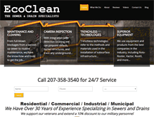 Tablet Screenshot of ecoclean1.com